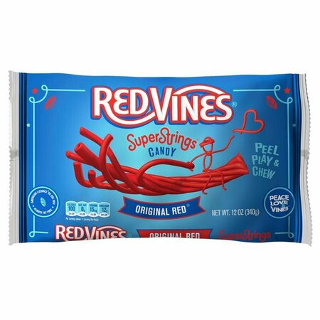 RED VINES LICORICE ORGNAL RED 12OZ 54501